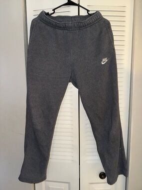 Nike Sweatpants Men’s Small Gray Athletic Lounge Pants